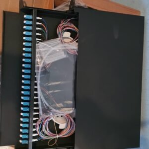 Optical connecting box LC/UPC 48 port loaded