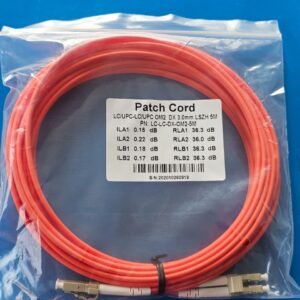 Patch cord mm duplex lc/upc-lc/upc 5m