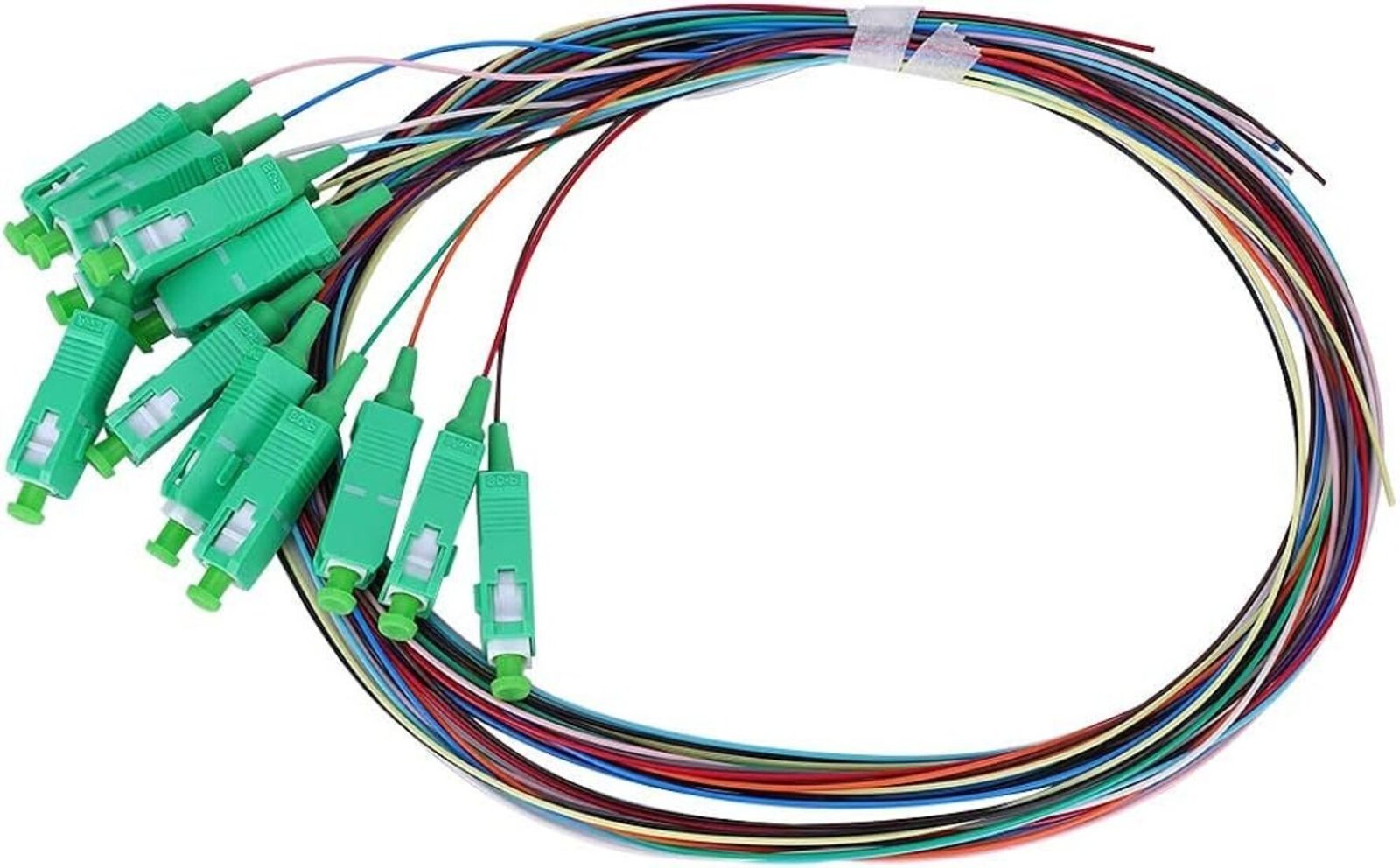 Optical Pigtails 0.9mm (12F Bunch) SC/APC 1m